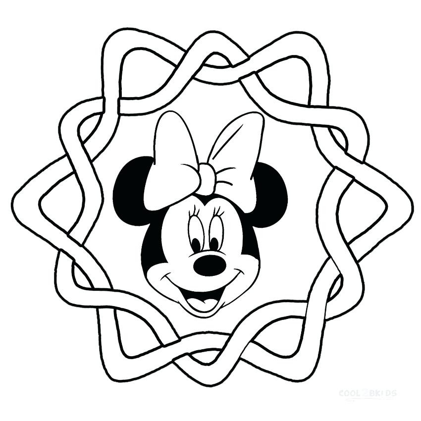 Cute Mouse Coloring Page