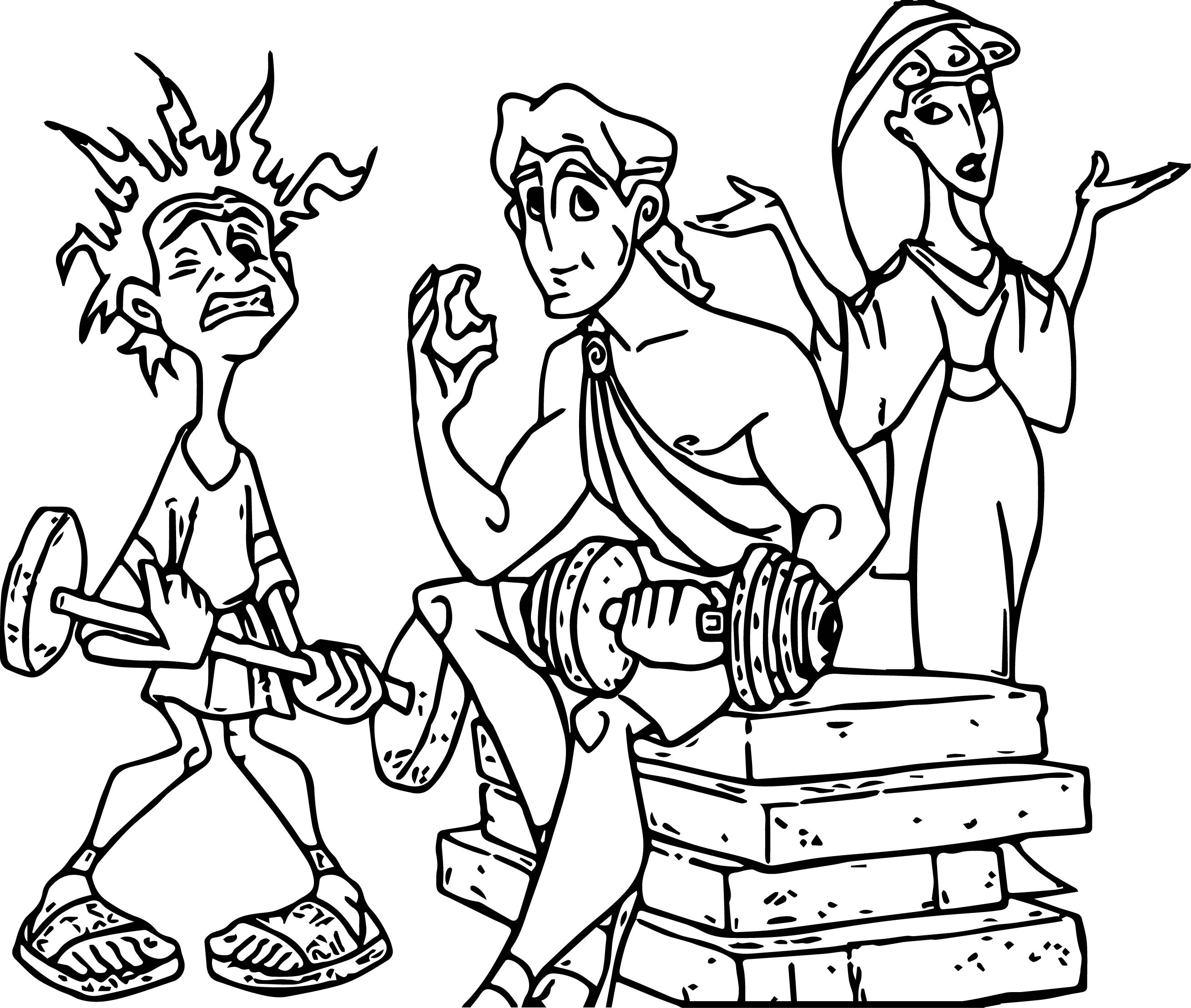 2618x2216 Unique Cassandra Icharus And Young Hercules Coloring Pages Free