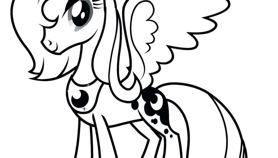 960x544 Little Pony Coloring Pages Free My Little Pony Coloring Pages Easy