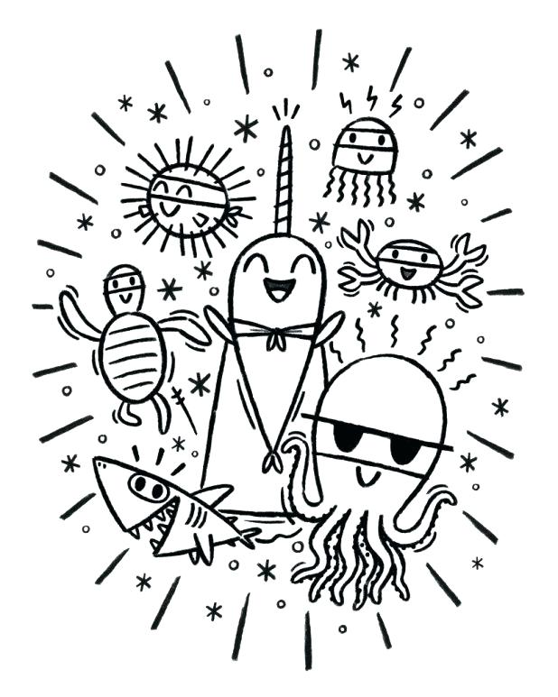 618x773 Coloring Inspiring Narwhal Coloring Page Narwhal Coloring Pages