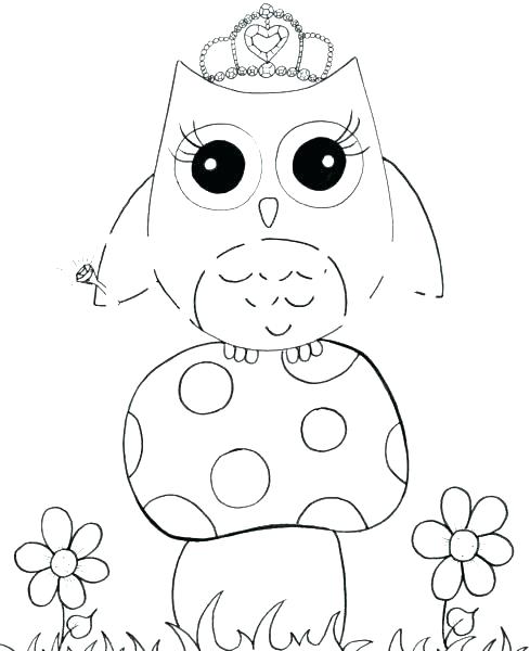 489x600 Printable Owl Coloring Pages As Well As Owl Printable Coloring