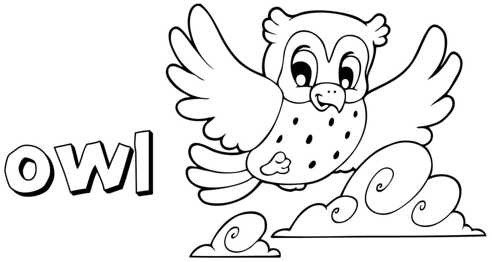 2000x1065 Coloring Book And Pages Marvelous Owl Coloring Pages. Owl