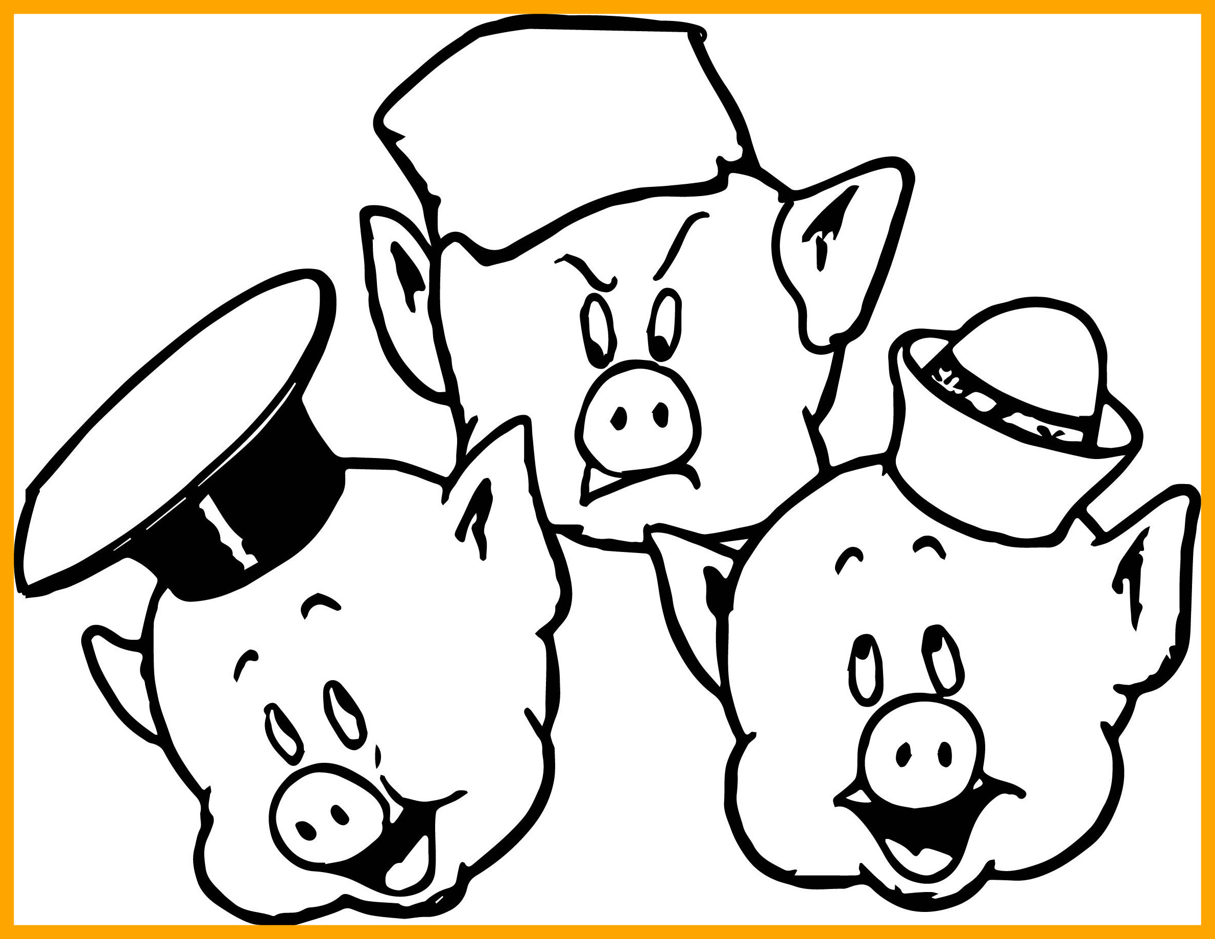 2379x1839 Stunning Cute Pig Coloring Pages Resume Of Trend And Inspiration