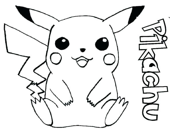 600x463 Pikachu Coloring Page Baby Coloring Pages Cute Pikachu Coloring