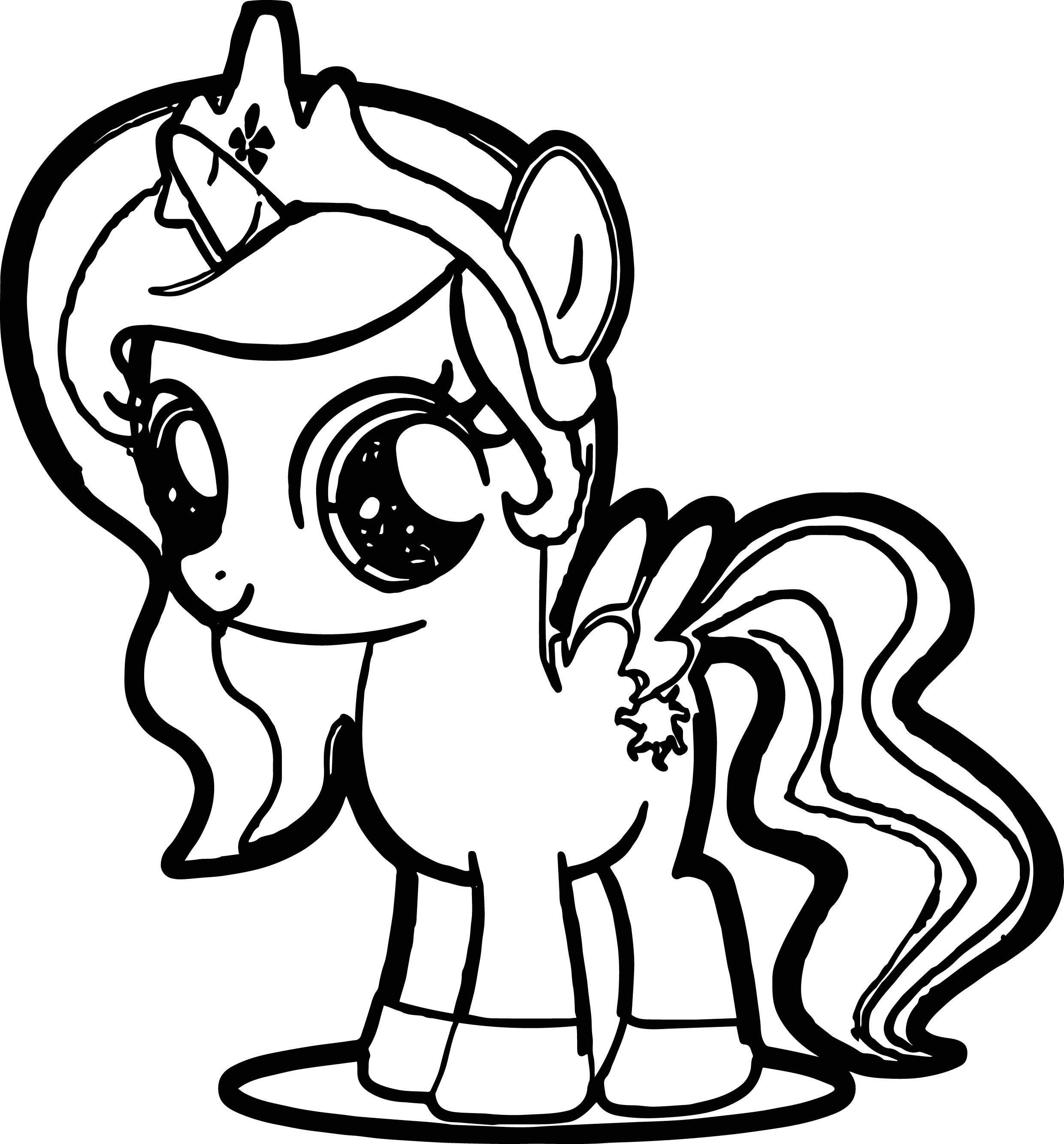 2480x2667 Little Pony Coloring Pages Cute Pony Coloring Page Wecoloringpage