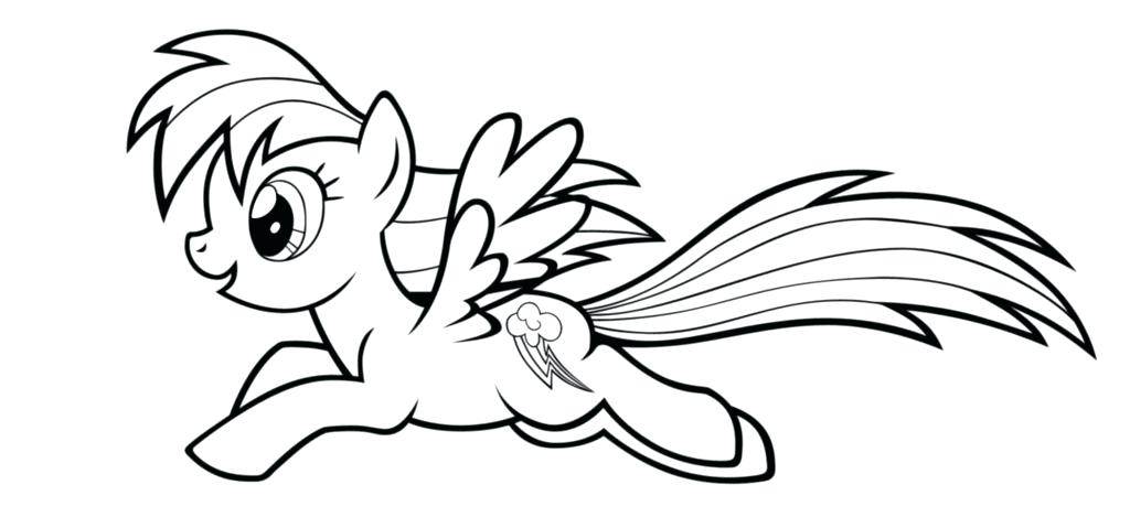 1024x469 Rainbow Dash Coloring Pages 1469060829rainbow Dash Cute Pony