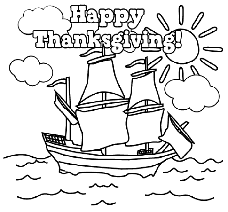 728x677 Thanksgiving Coloring Pages