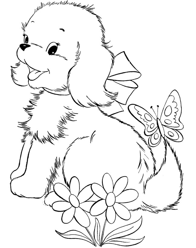 648x818 Cute Dog Coloring Pages To Download And Print For Free