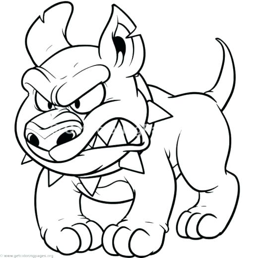 520x520 Pitbull Coloring Page Coloring Pages Of A Cute Pitbull Puppy