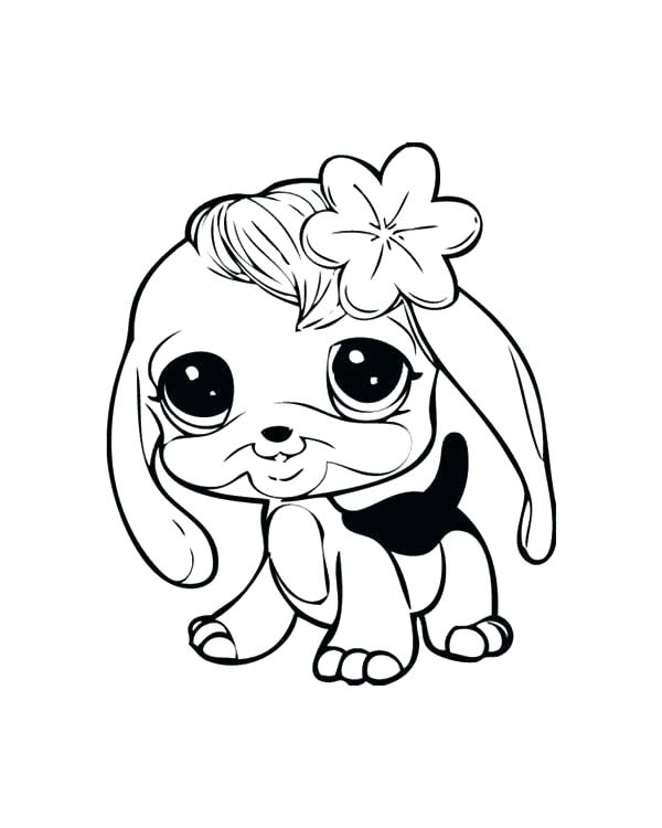 600x750 Baby Puppies Coloring Pages Puppy Dog Coloring Pages Little Pet