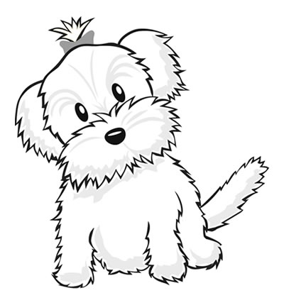 400x430 Coloring Pages Of Little Puppies Cute Puppies Puppy Review