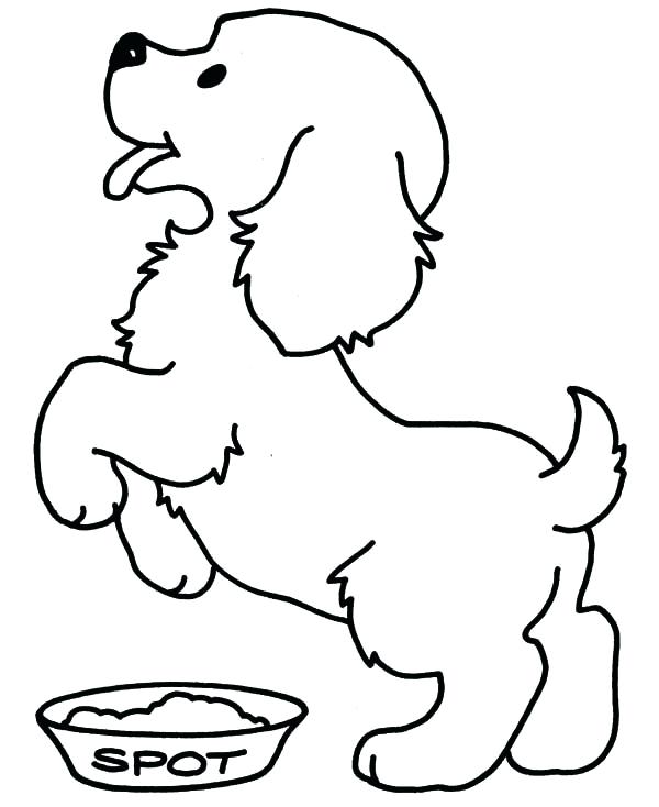 600x734 Cute Coloring Pages Of Puppies Puppy Coloring Pages Printable Free