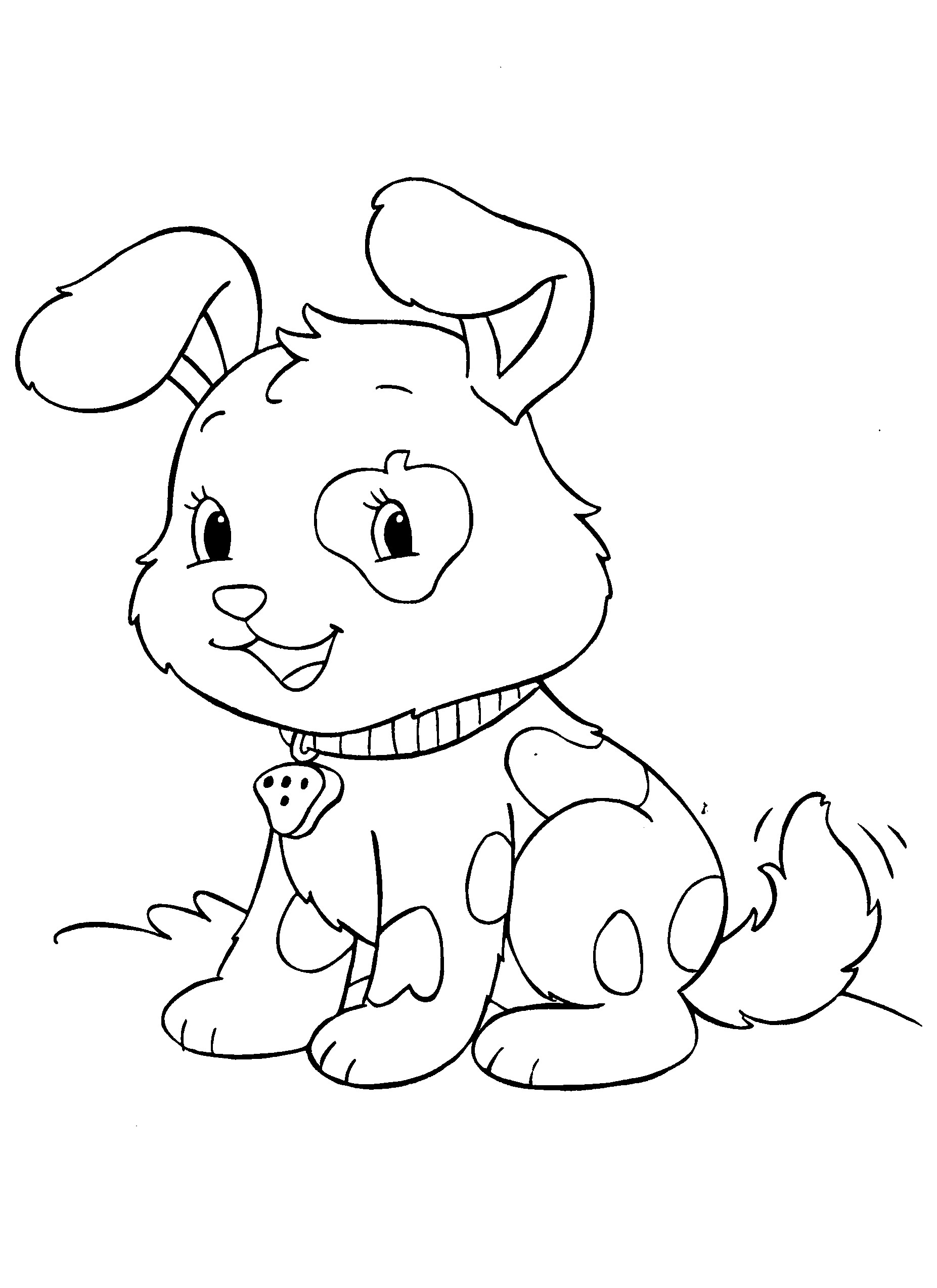 1853x2547 Coloring Pages Of Cute Puppies Copy Fresh Cartoon Dog Coloring
