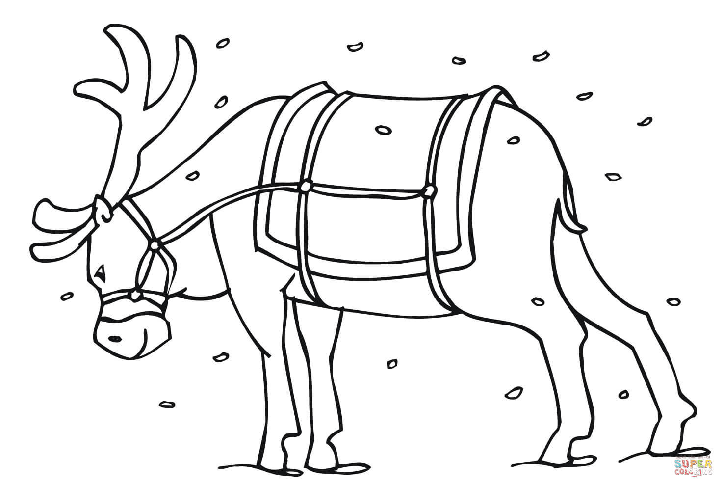 1474x992 Animal Coloring Pages 9 Kids Simple Cute Reindeer Acpra