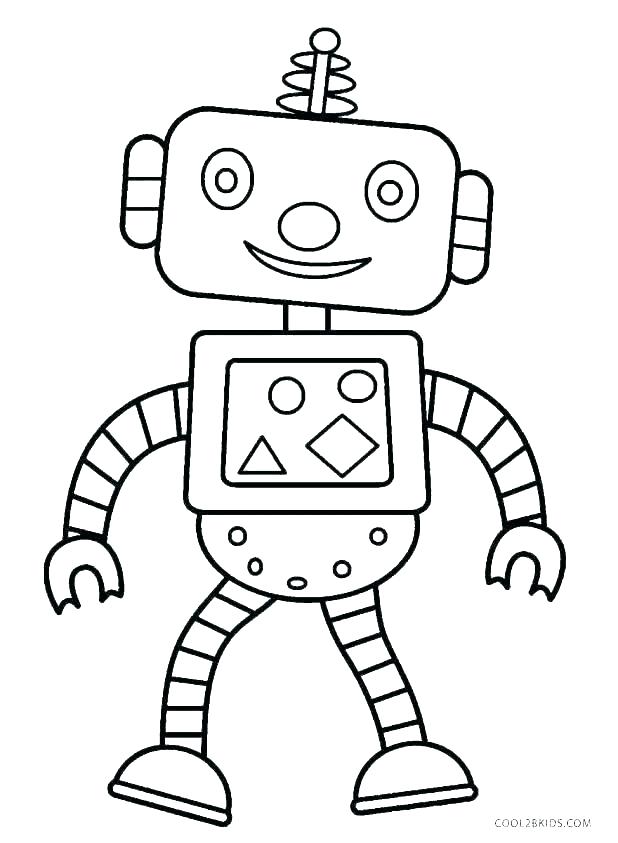 618x843 Cute Robot Coloring Pages To Print Book Awesome Great Gallery 6