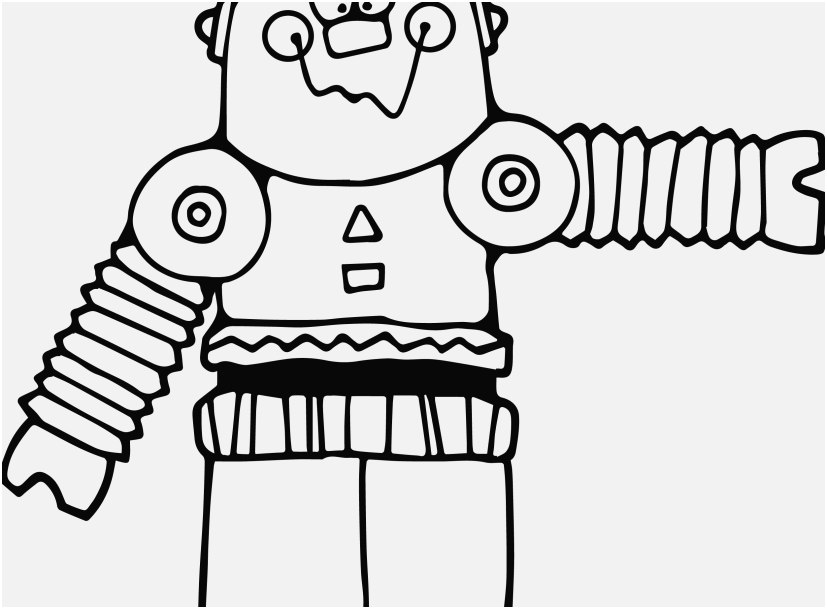 827x609 The Ideal Photo Robot Coloring Pages Printable Happy