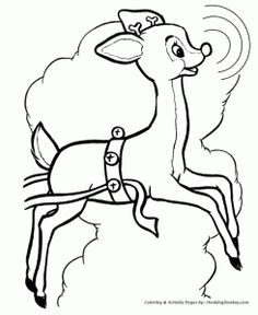 236x288 Clarice Reindeer Coloring Pages Rudolph, Rudolph And Clarice