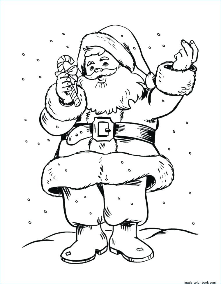 759x974 Coloring Pages Cute Animal Archives Magic Color Book A Santa Claus
