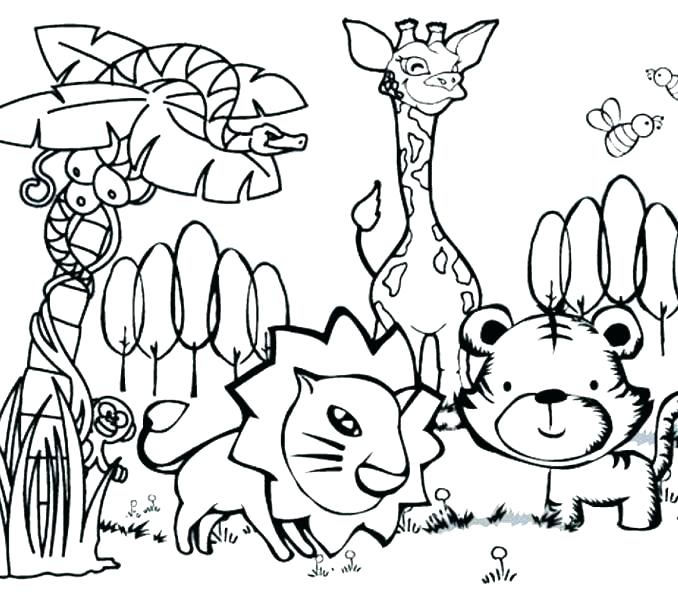678x600 Ocean Animal Coloring Pages Cute Sea Animal Coloring Pages Ocean