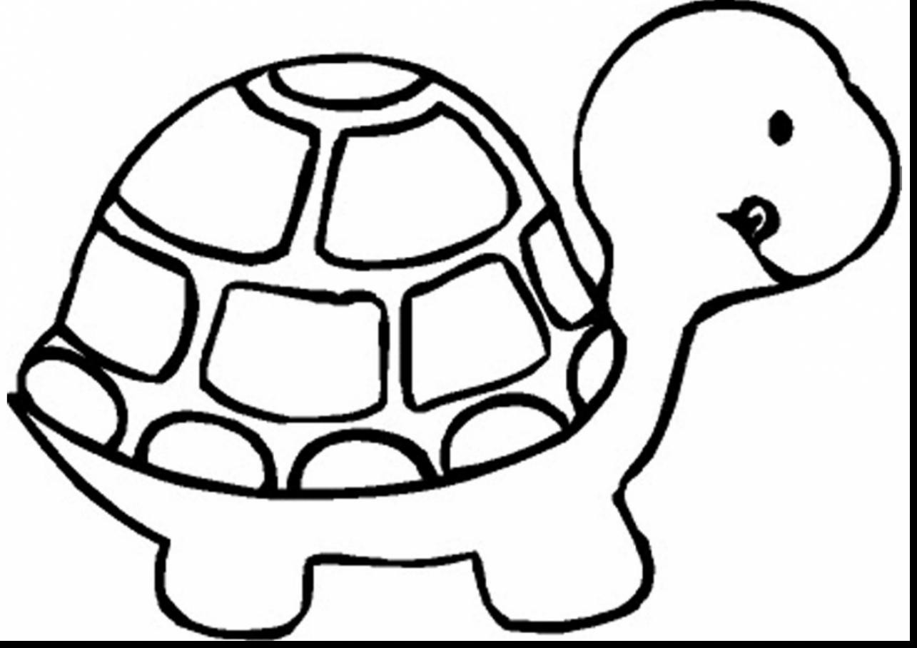 1285x908 Cute Sea Turtle Coloring Pages Womanmate Free Books Amazing Baby