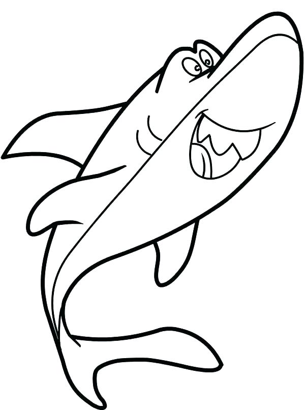 600x806 Shark Color Page Shark Tale Coloring Pages Coloring Page
