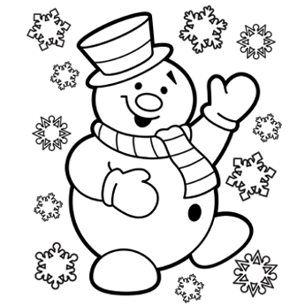 345x345 Free Holiday Printable Coloring Pages Holiday