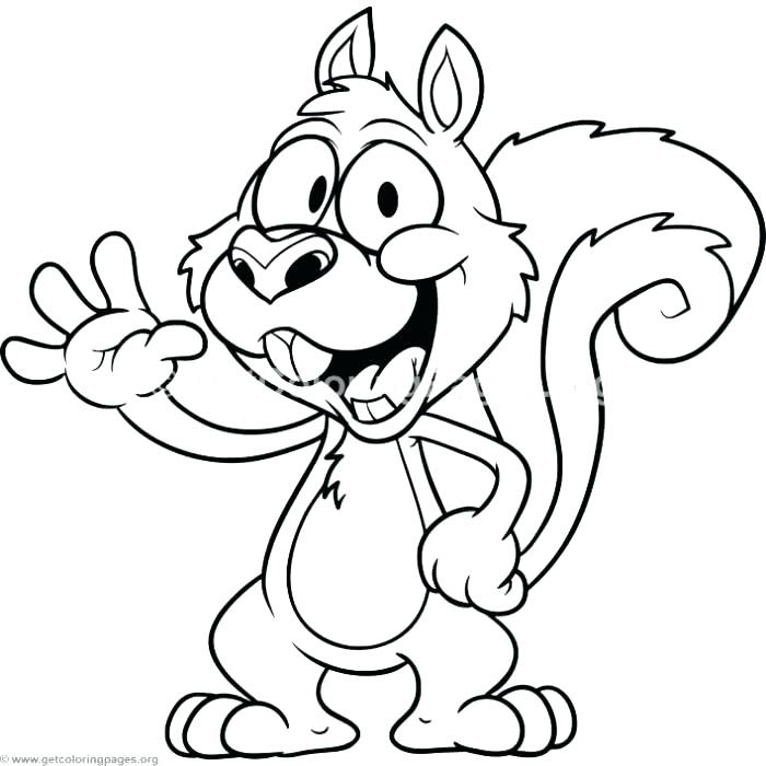 700x700 Squirrel Coloring Page Grey Squirrel Coloring Page Cute Squirrel