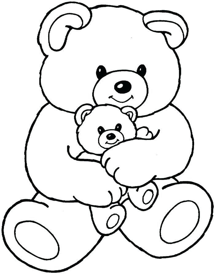 700x889 Cute Bear Coloring Pages Cute Teddy Bear Coloring Pages Cute Baby