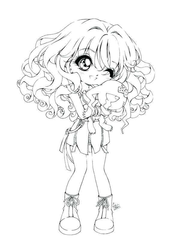 600x836 Cute Coloring Pages For Girls Teens With Animal Home Improvement