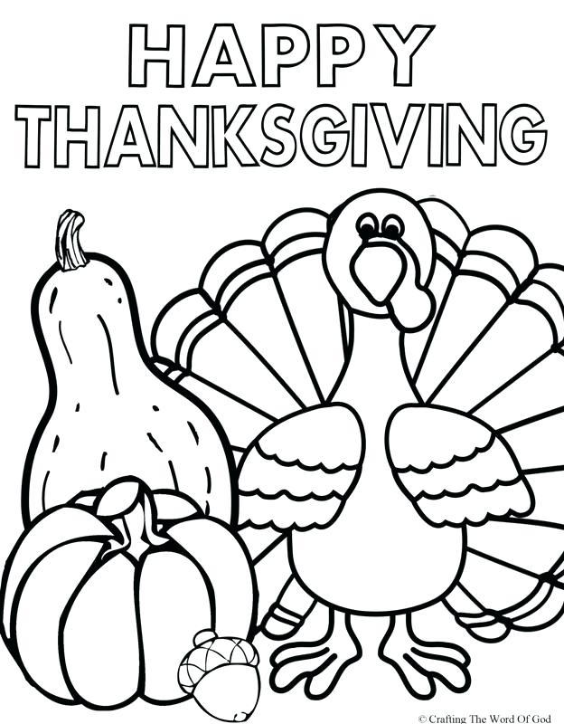 624x800 Cute Thanksgiving Coloring Pages 10