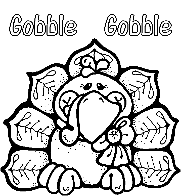 720x776 Cute Thanksgiving Coloring Pages 11