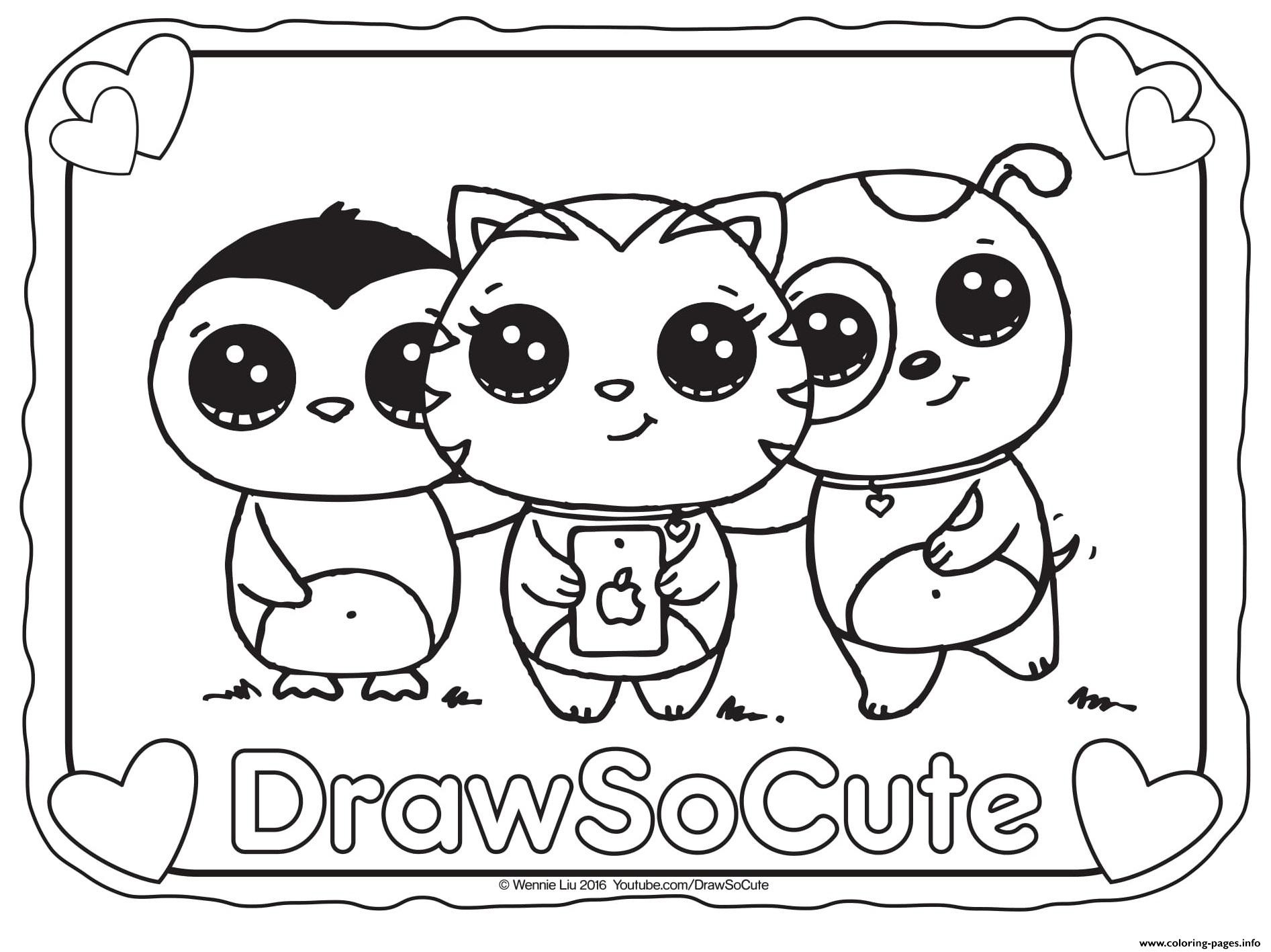 1893x1417 Collection Of Solutions Coloring Pages Of Cute Things For Print