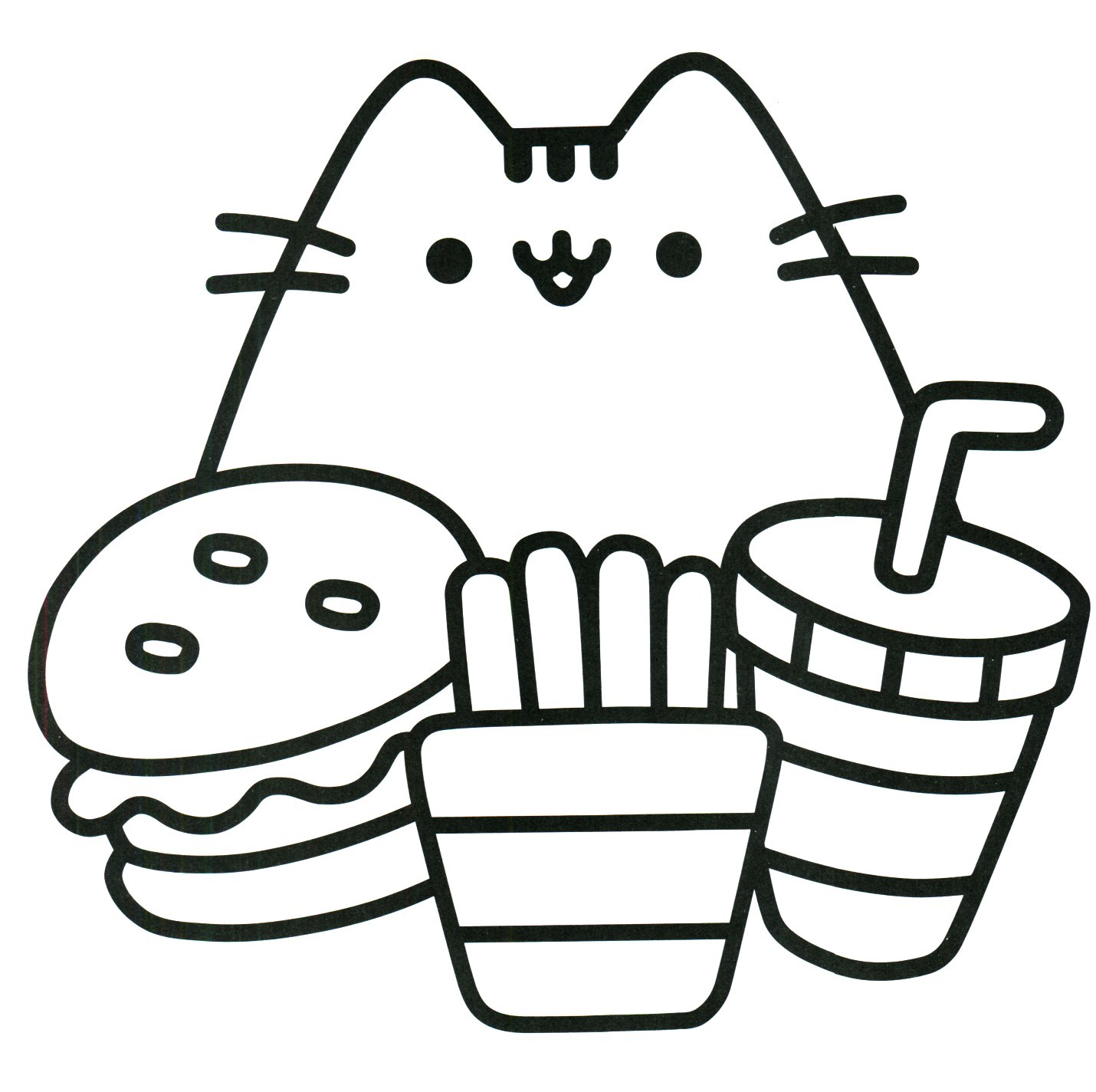 1430x1424 Cute Unicorn Coloring Pages To Print Fresh Kawaii Cat Unicorn