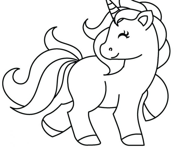 678x600 Unicorn Coloring Sheets Coloring Page