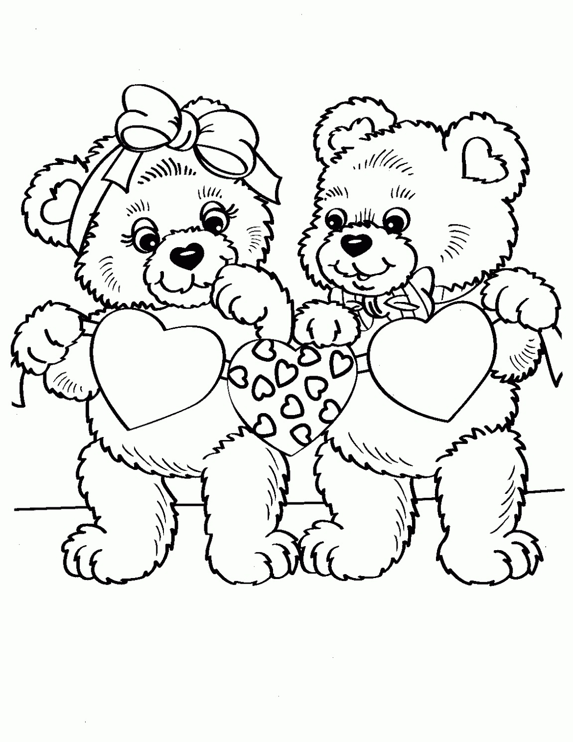 1150x1489 Cute Valentine Coloring Pages Quotes Amp Wishes For Valentine's Week