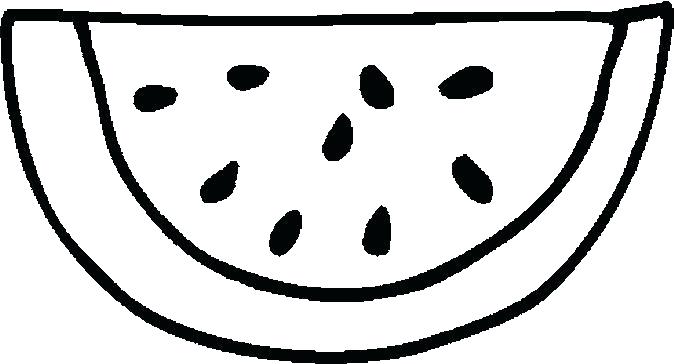 675x364 Watermelon Coloring Pages W Coloring Page Alphabet Letter W
