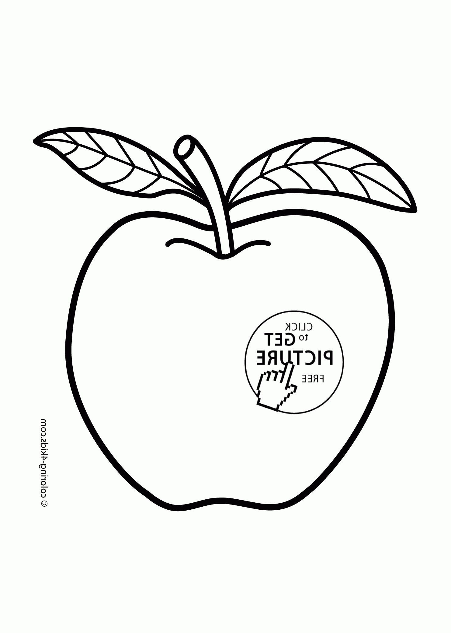 1483x2079 Watermelon Fruits Coloring Pages For Kids Printable Free