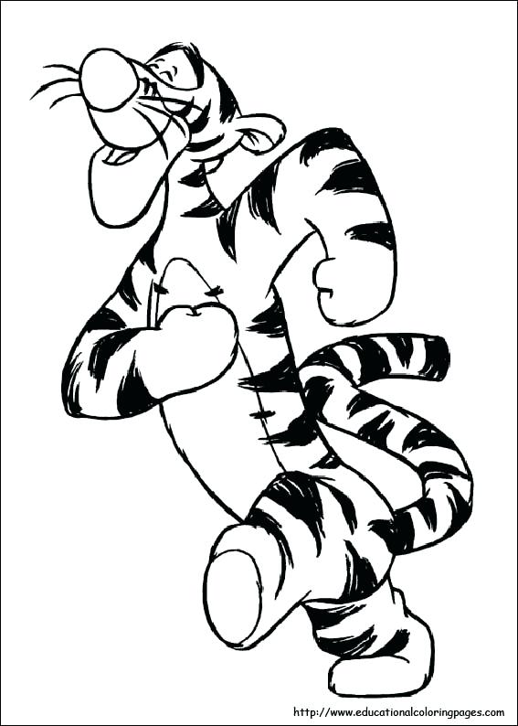567x794 Cute Baby Winnie The Pooh Coloring Pages And Free On Art