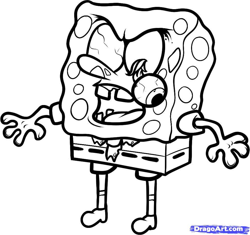 984x924 Best Scary Zombie Coloring Pages Many Interesting Cliparts Pic