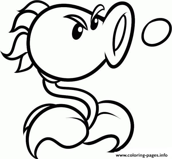600x553 Coloring Pages. Plants Vs Zombie Coloring Pages