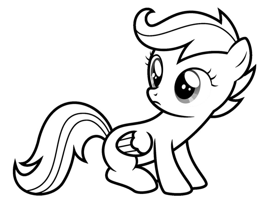 1100x850 My Little Pony Coloring Pages Cutie Mark Crusaders My Little