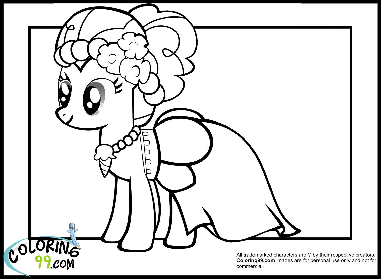 1500x1100 My Little Pony Coloring Pages To Print Flutter Shy Outfit