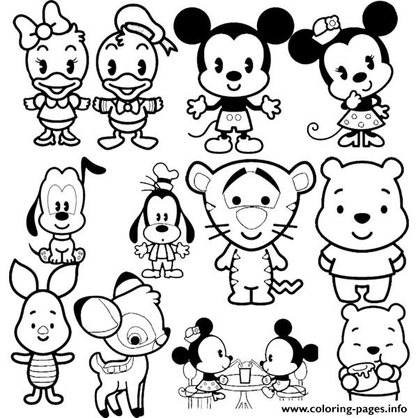 600x600 Printable 27 Disney Cuties Coloring Pages 9318 Disney Cuties