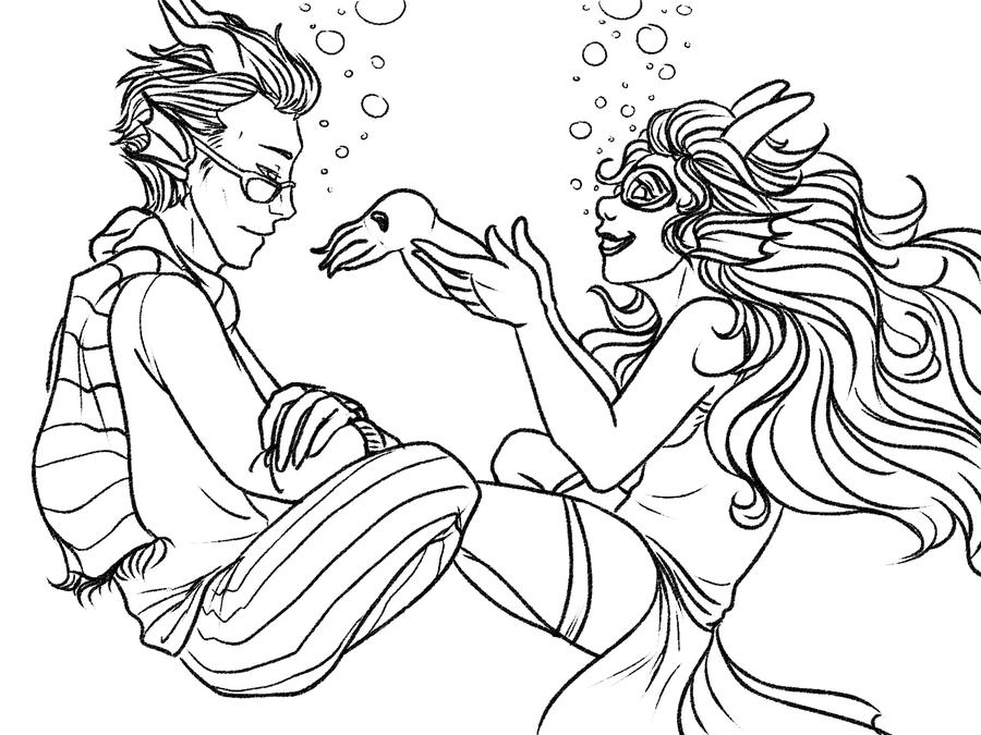 900x675 Homestuck Cuttlefish Cuddles By Nancystagerat