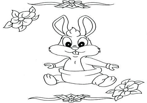 476x333 Bugs Bunny Coloring Pages