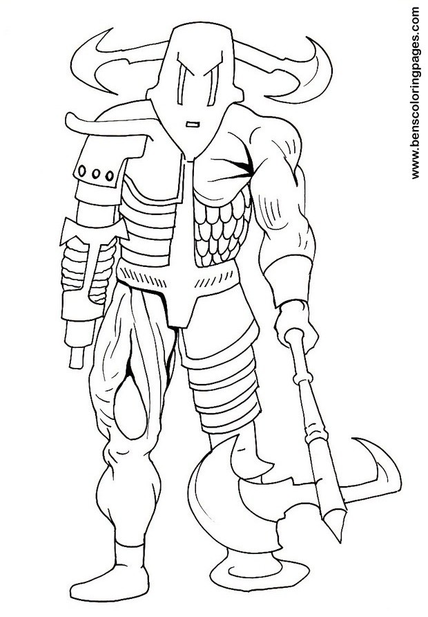 620x892 Cyborg Coloring Pages For Children