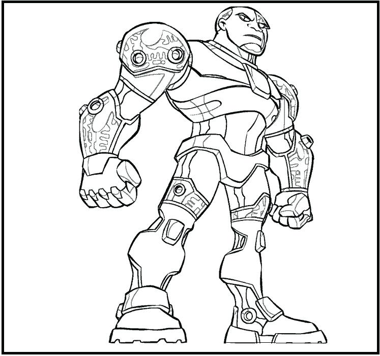 747x701 Dc Justice League Coloring Pages Teen Titans Cyborg Coloring Pages