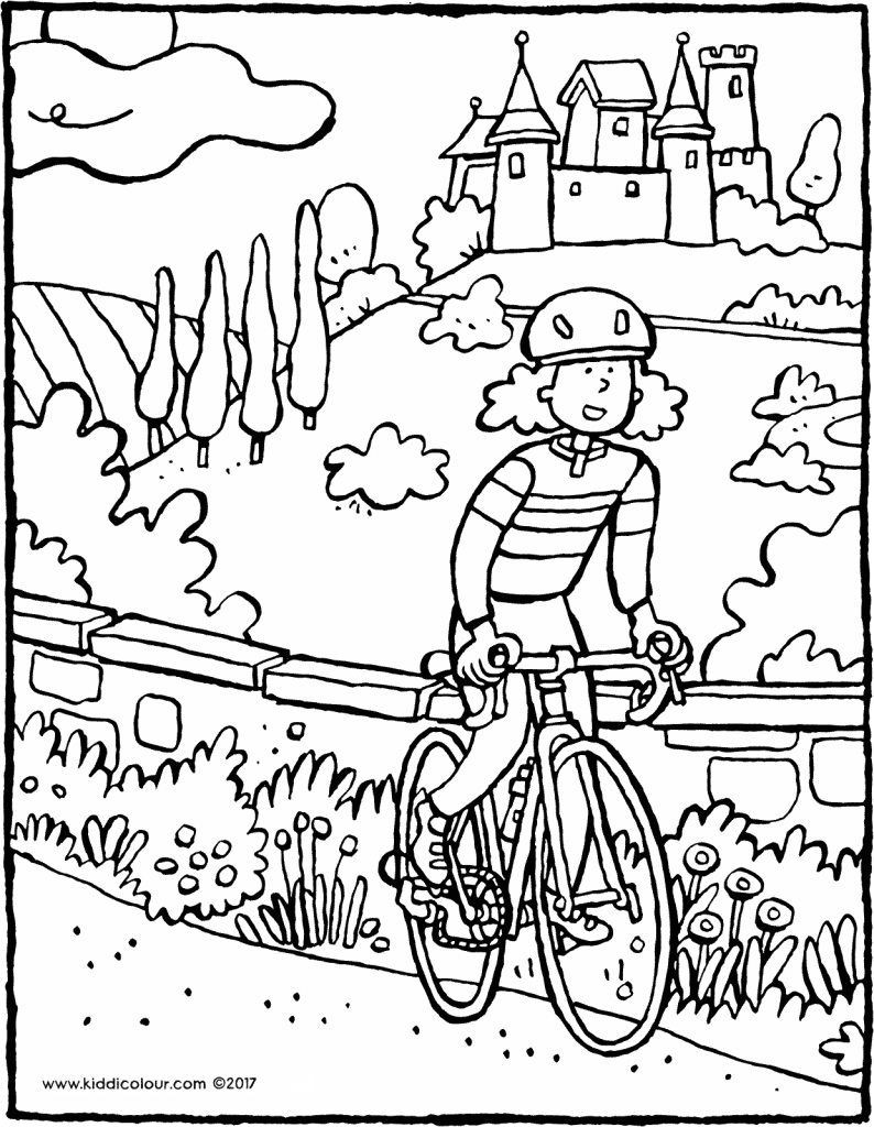 794x1024 Castle Colouring Pages