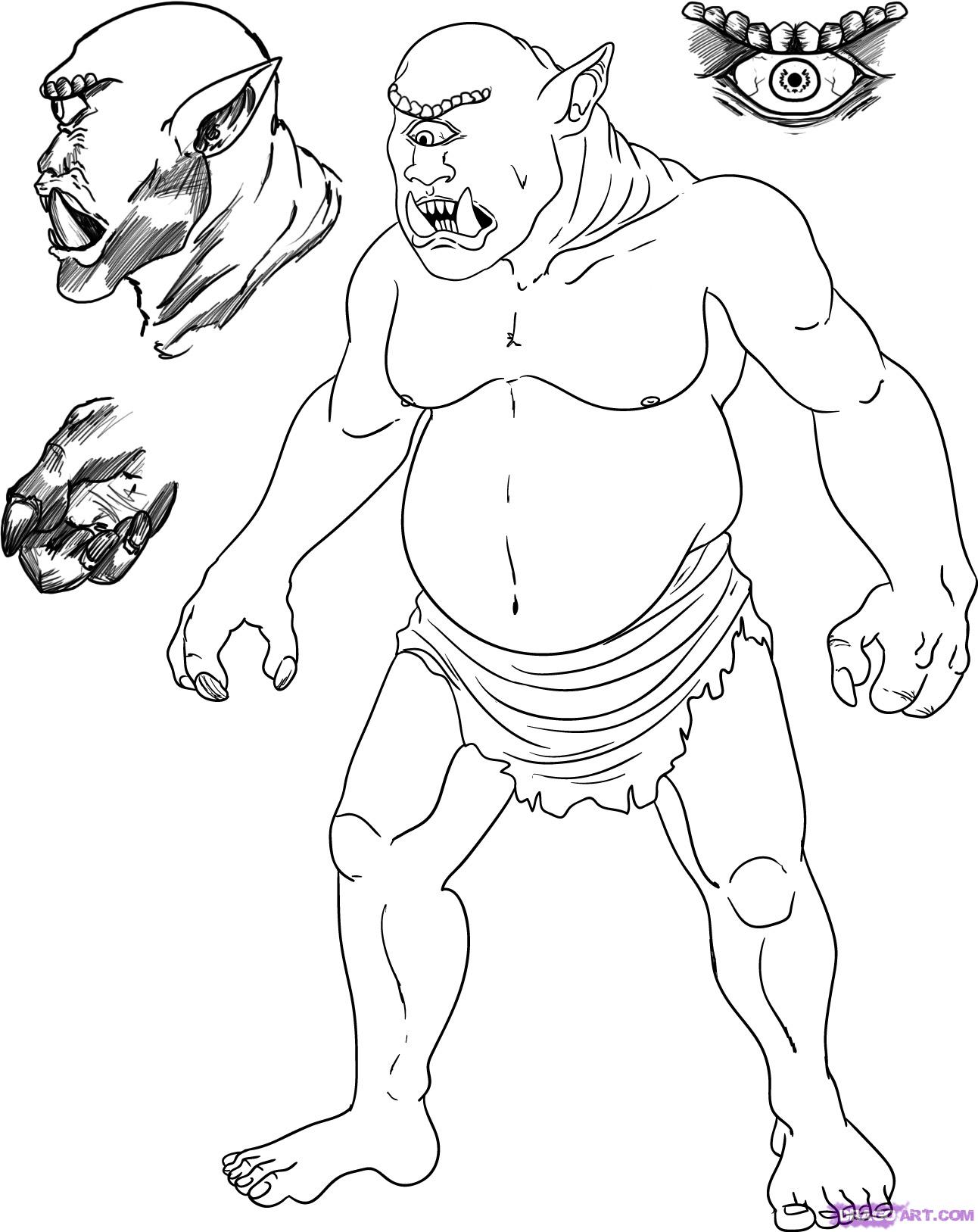 1292x1627 Cyclops Mythology
