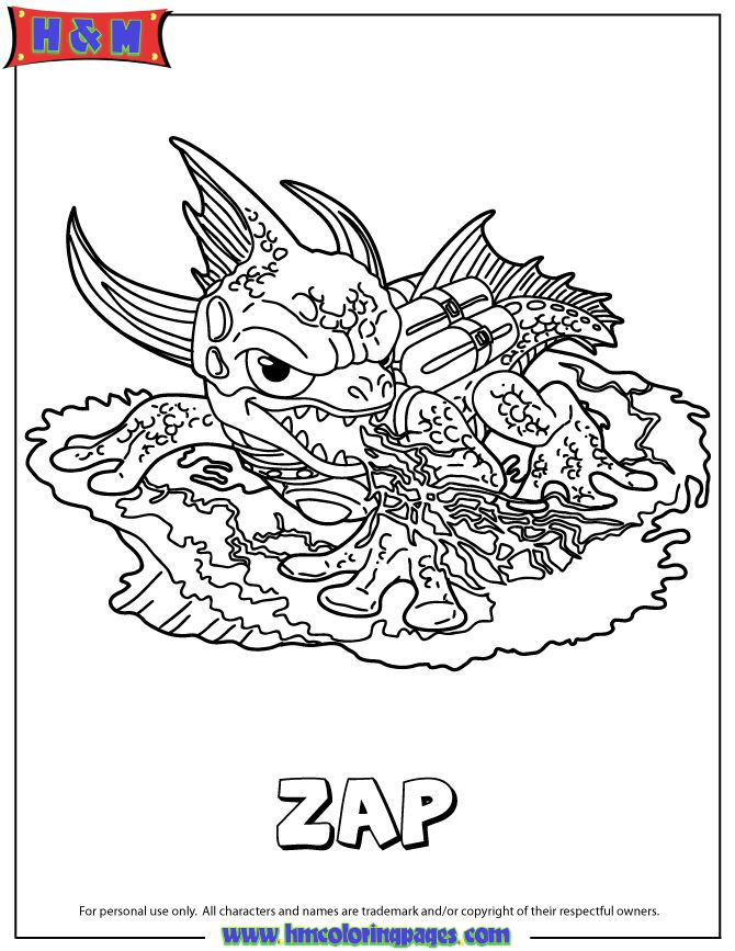 Cynder Coloring Pages